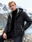 Men's Flygo Hooded Insulated Puffer Jacket