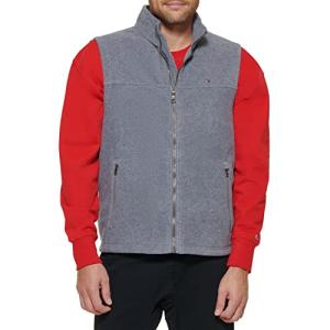 Tommy Hilfiger Men's Light Grey Fleece Vest