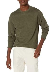 Men's Fleece Crewneck Sweatshirt - Olive Heather
