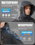 BANTREK Men's Waterproof Hooded Winter Jacket