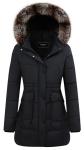 GOLDLADIES Women's Waterproof Long Winter Puffer Jacket