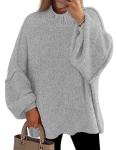 PRETTYGARDEN Women's Oversized Chunky Knit Sweater
