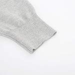 Men's Zip-Up Stand Collar Cardigan Jacket - Light Grey