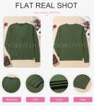 Dokotoo Women's Cozy Wool Blend Cardigan Sweater