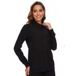 CozyFit Zip Front Scrub Jacket for Women