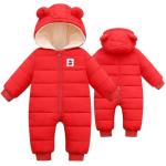 Toddler Bear Hooded Snow Suit for Winter