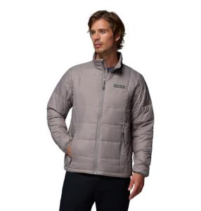Columbia Men's Voodoo Falls Turbodown Jacket, Grey