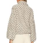 Women’s Fuzzy Sherpa Pullover Jacket with Pockets