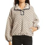 Women’s Fuzzy Sherpa Pullover Jacket with Pockets