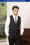 Enlision Men's Suit Vest Business Formal Dress Waistcoat Solid Color Vest for Suit or Tuxedo