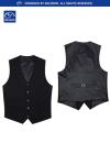 Enlision Men's Suit Vest Business Formal Dress Waistcoat Solid Color Vest for Suit or Tuxedo