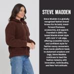 Steve Madden Women's Oversized Sherpa Jacket