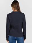 ANRABESS Women's V-Neck Cable Knit Sweater