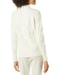 Amazon Essentials Women's Ivory Cable Knit Sweater