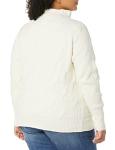 Amazon Essentials Women's Ivory Cable Knit Sweater