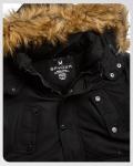 Spyder Boys Insulated Ski Jacket with Faux Fur Hood
