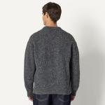 Men's Relaxed-Fit Faux Mohair Crewneck Sweater