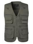 Men's Lightweight Fishing Vest with Multi-Pockets