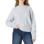 Women’s Relaxed-Fit Cable Knit Crewneck Sweater
