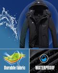 Women's Waterproof Ski Jacket for Winter Adventures