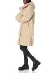 Amazon Essentials Women's Oversized Long Puffer Jacket (Available in Plus Size), Tan, 4X