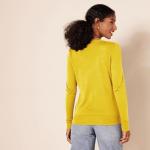 Women’s Lightweight Yellow Gilet in Plus Sizes