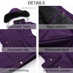 Warm Women's Winter Down Coat with Detachable Hood