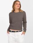 ANRABESS Women’s Cropped Crew Neck Sweater