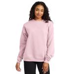 Hanes EcoSmart Fleece Crewneck Sweatshirt - Pale Pink