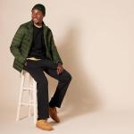 Men's Fleece Crewneck Sweatshirt in Black