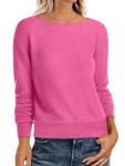 ANRABESS Women's Soft Rolled Neck Pullover Sweater