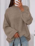 PRETTYGARDEN Women's Oversized Chunky Knit Sweater