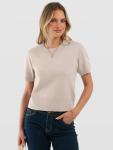 ANRABESS Women's Cropped Short Sleeve Sweater