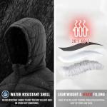 Rdruko Men's Lightweight Water-Resistant Puffer Jacket