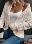 Dokotoo Women's Chunky Knit Open Front Cardigan