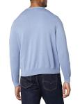Men's Light Blue Crewneck Sweater in Big & Tall