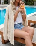 Women's Lightweight Summer Cardigan with Pockets