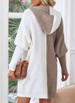 Cozy Women’s Oversized Color Block Cardigan
