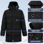 Pioneer Camp Men's Insulated Hooded Winter Coat