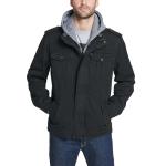 Levi's Men's Black Cotton Military Jacket