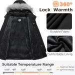 Women's Waterproof Down Hooded Winter Parka Jacket