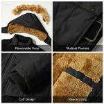 Junggley Men's Black Winter Ski Jacket 3XL