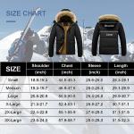 Junggley Men's Black Winter Ski Jacket 3XL