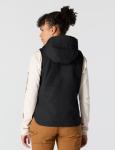 Carhartt Women's Black Hooded Utility Vest, X-Small