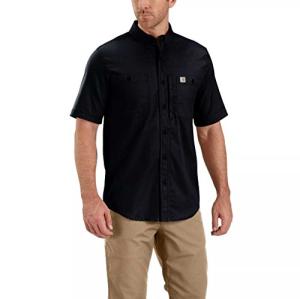 Carhartt Men's Rugged Professional Work Shirt, Black