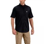 Carhartt Men's Rugged Professional Work Shirt, Black
