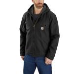 Carhartt Men's Sherpa-Lined Duck Jacket, Black