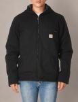 Carhartt Men's Sherpa-Lined Duck Jacket, Black