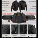 Milwaukee Leather SH1011 Black Classic Brando Motorcycle Jacket for Men Made of Cowhide Leather w/Side Lacing - Large