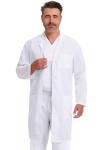 Dickies unisex adult Everyday 40 Inch medical lab coats, White, X-Large US